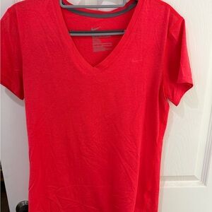 Nike Women's Bright Red Short Sleeve Tee